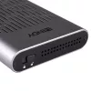 Lindy USB 3.2 Gen 2x2 Dual M.2 NVMe SSD-kotelo kloonaustoiminnolla