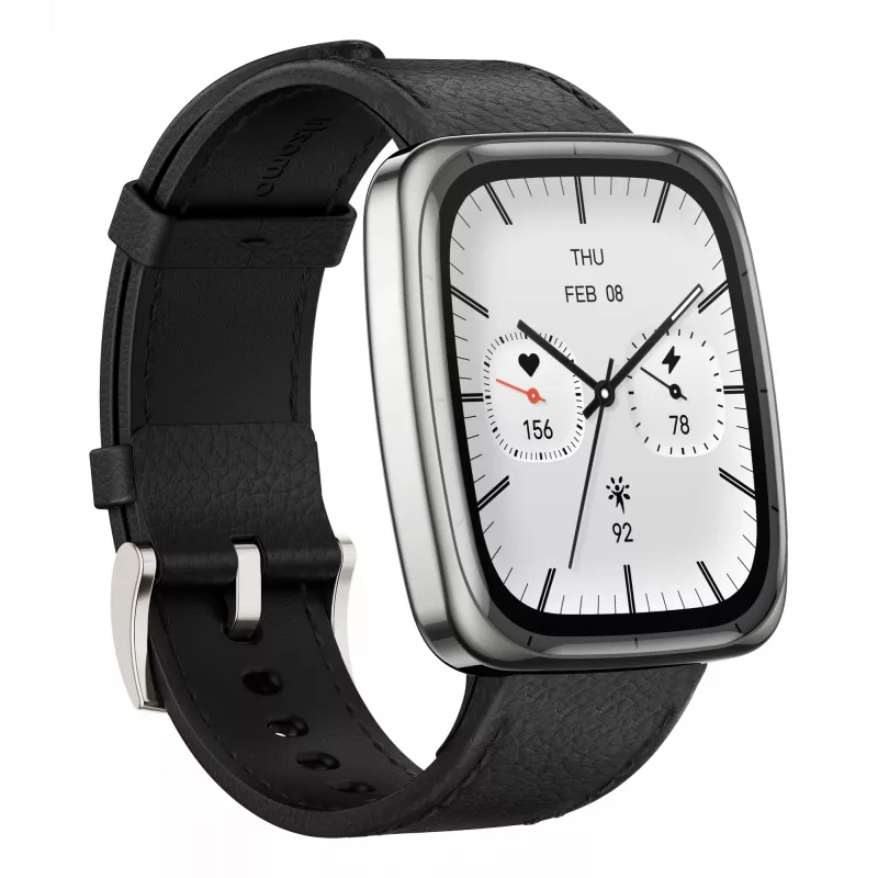 Amazfit Active 2 Square älykello musta (W2434GL2N)