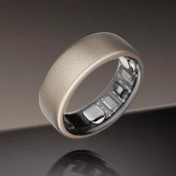 Aktiivisuusranneke-älysormus Amazfit Helio Ring Titanium (koko 12)