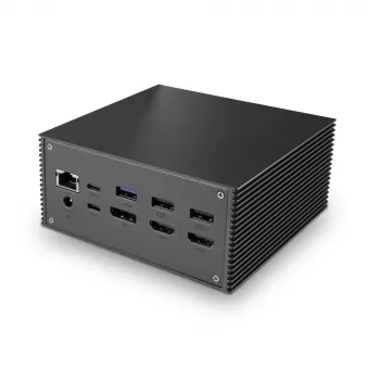 Lindy DST-Pro 101, USB-C kannettavan telakointiasema 4K-tuella ja 100W virtalähteellä