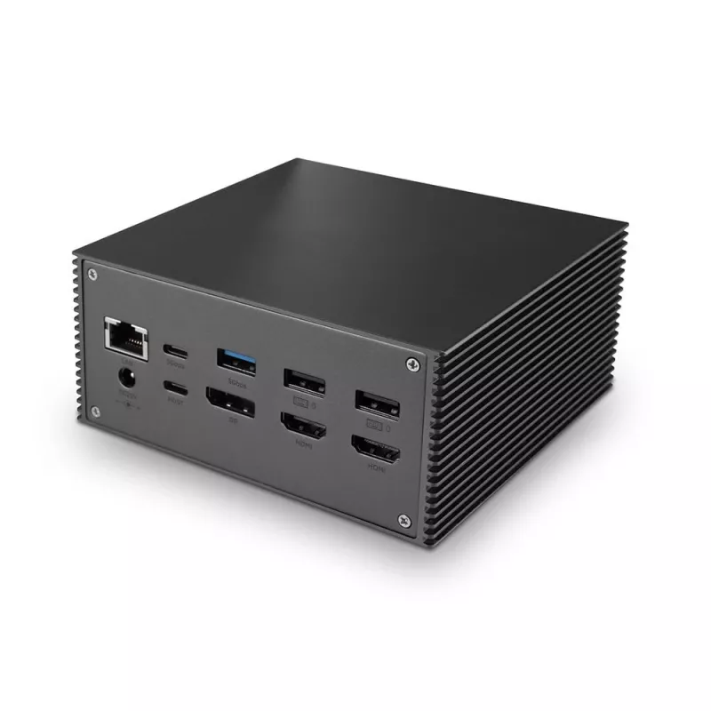 Lindy DST-Pro 101, USB-C kannettavan telakointiasema 4K-tuella ja 100W virtalähteellä