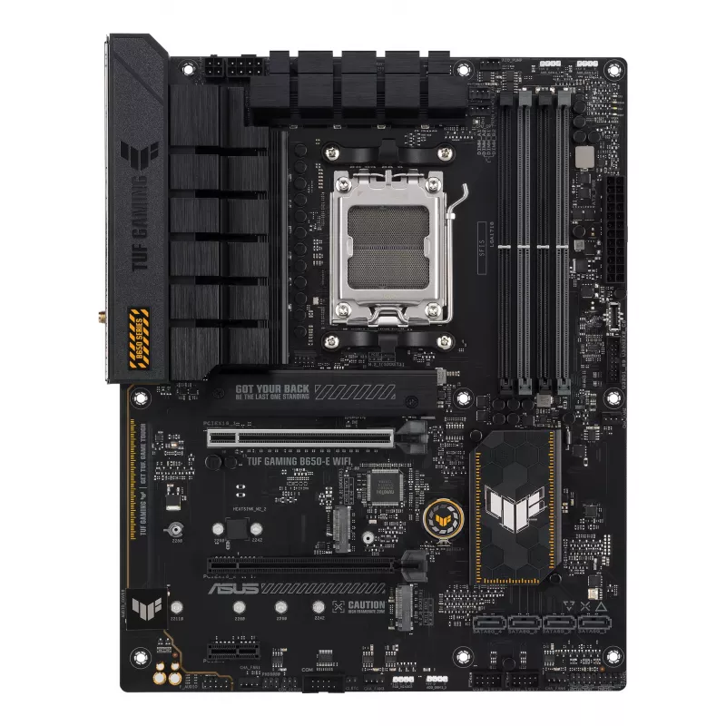 Emolevy ASUS TUF GAMING B650-E WIFI ATX Socket AM5 DDR5 4x DIMM 192GB Wi‑Fi 6E Bluetooth 5.3 3x M.2 2.5Gb LAN