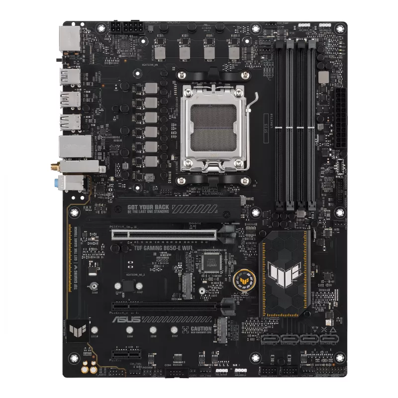 Emolevy ASUS TUF GAMING B650-E WIFI ATX Socket AM5 DDR5 4x DIMM 192GB Wi‑Fi 6E Bluetooth 5.3 3x M.2 2.5Gb LAN