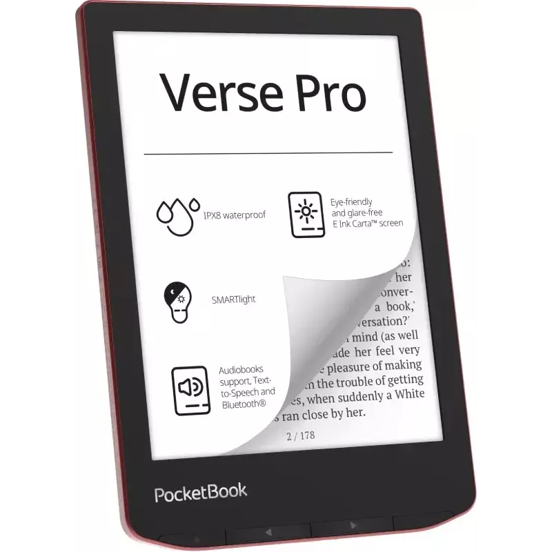 E-kirjan lukulaite PocketBook Verse Pro 16 GB Wi-Fi 6