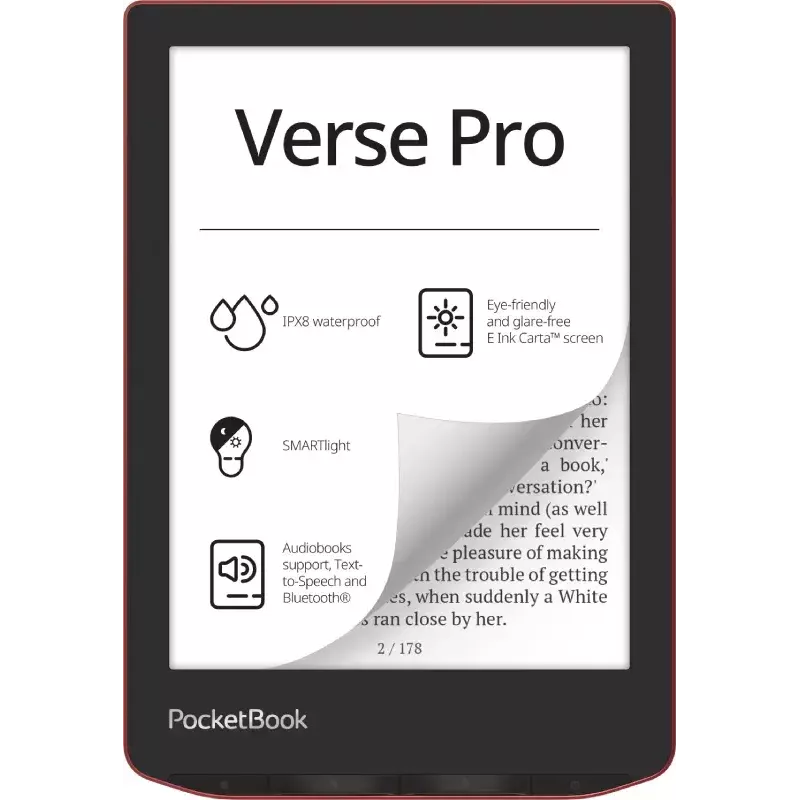 E-kirjan lukulaite PocketBook Verse Pro 16 GB Wi-Fi 6