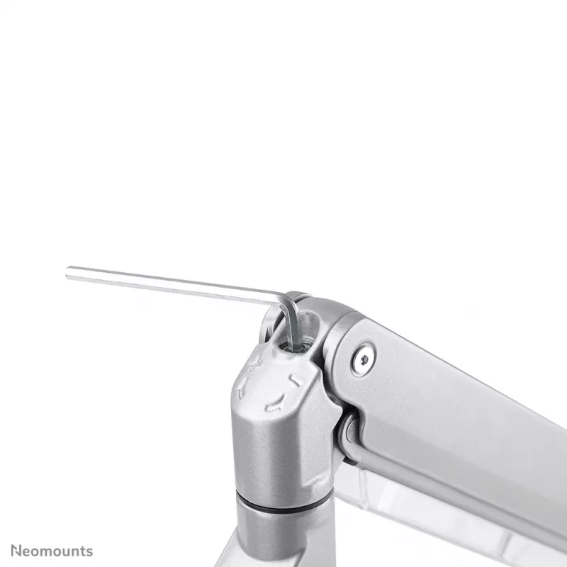 Neomounts NM-D775SILVERPLUS näyttöteline 10-49 inch - kaasujousi - pöytäkiinnitys ylhäältä - 180°-pysäytin