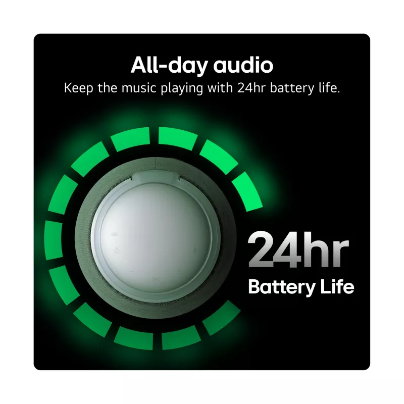 LG XBOOM 360 Mono kannettava kaiutin musta 20 W