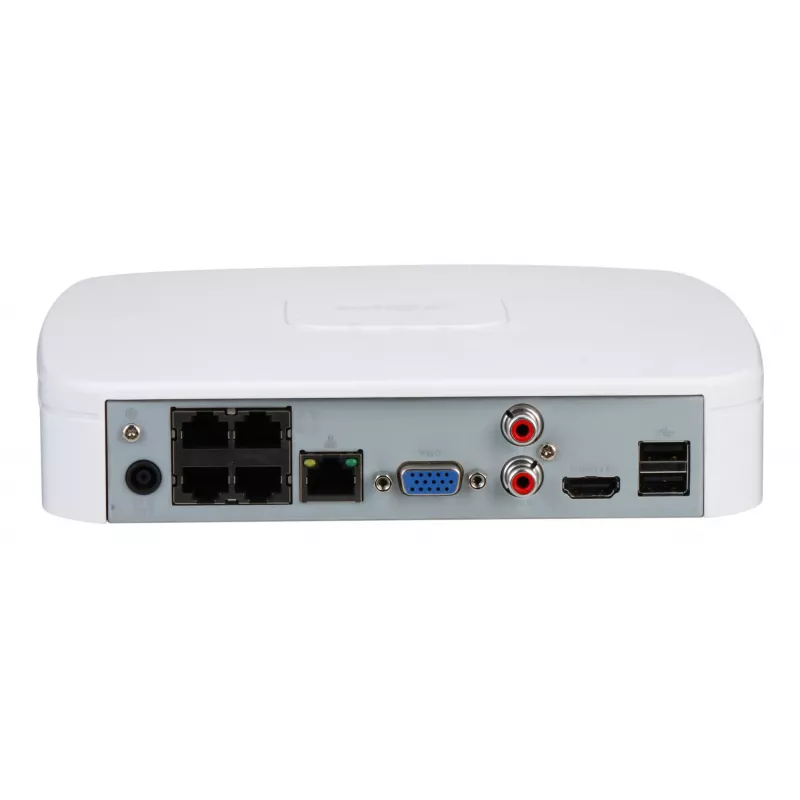Dahua Technology Lite NVR2104-P-4KS3 verkkotallennin valkoinen