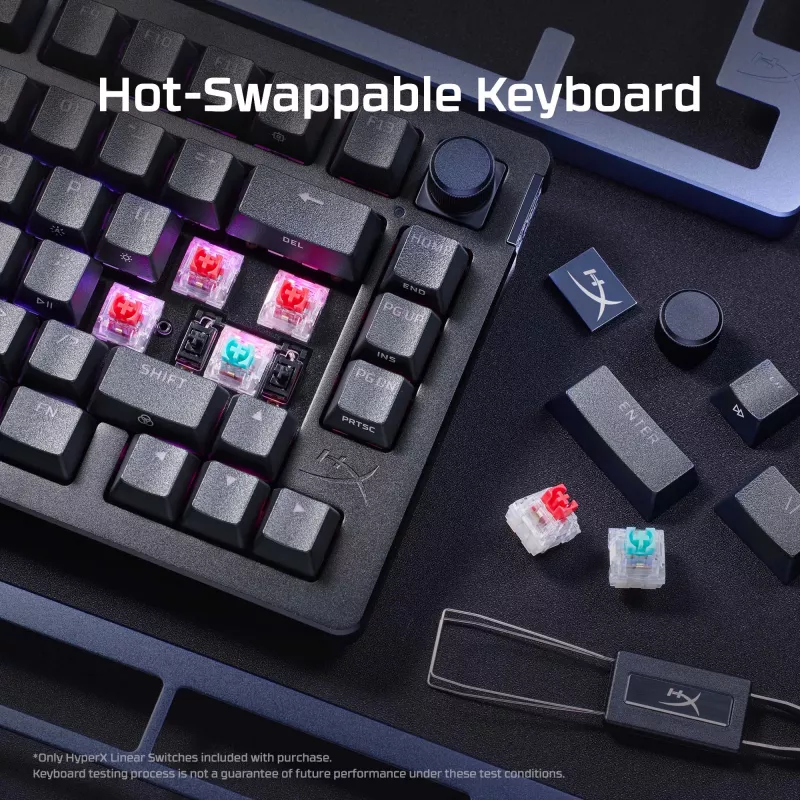 HyperX Alloy Rise 75 - pelinäppäimistöt