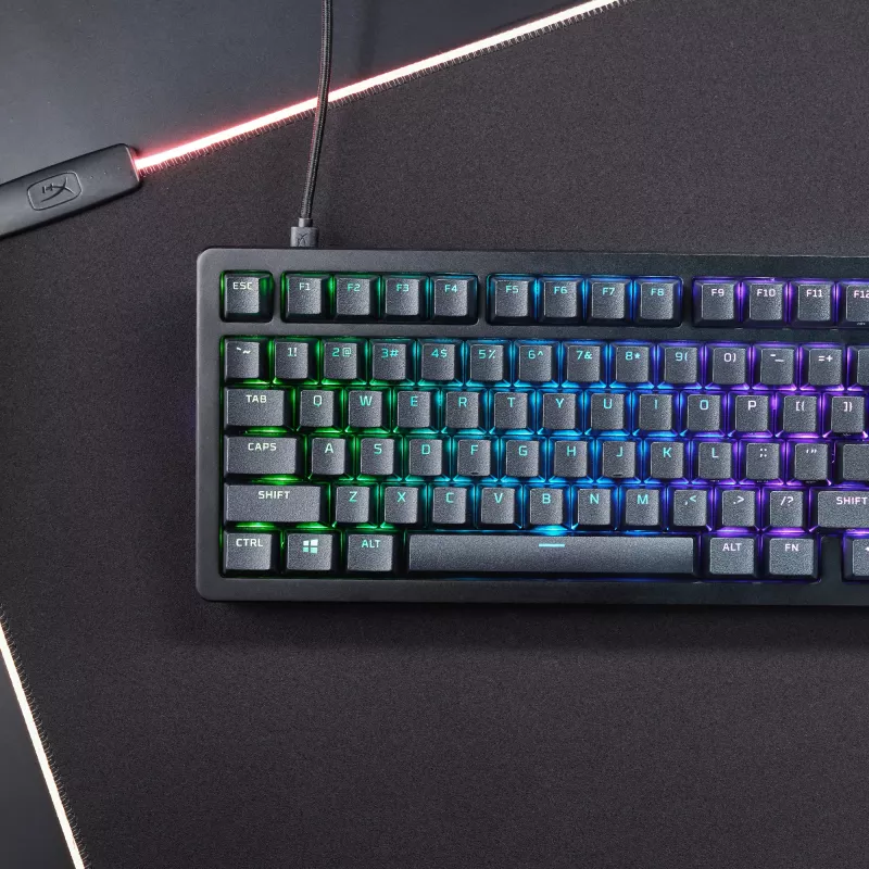 HyperX Alloy Rise 75 - pelinäppäimistöt
