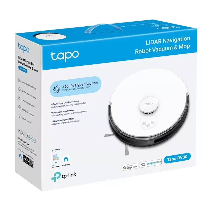 TP-Link Tapo LiDAR-navigointirobotti-imuri ja moppi