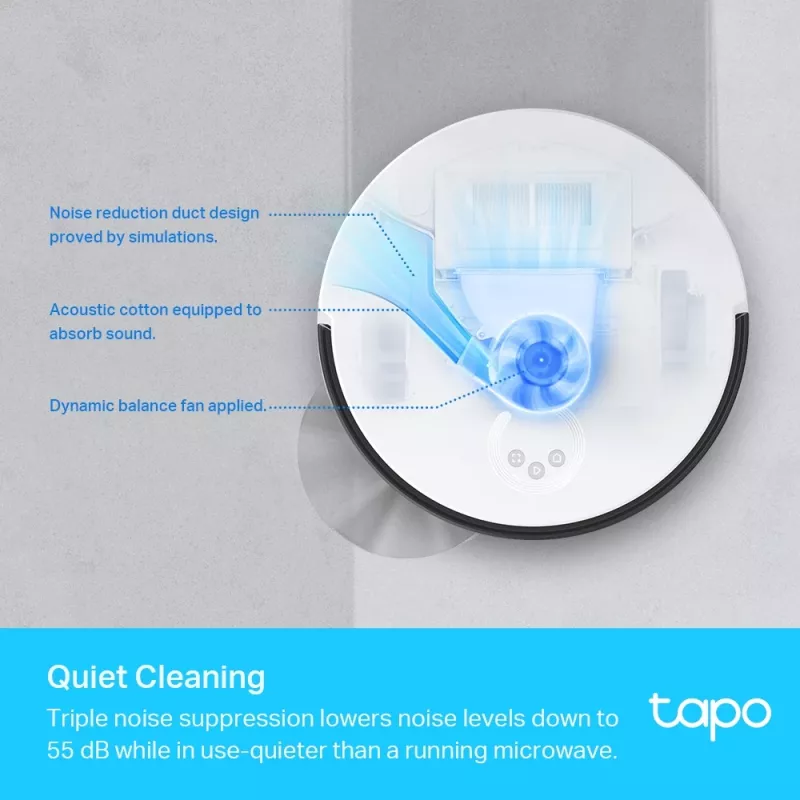 TP-Link Tapo LiDAR-navigointirobotti-imuri ja moppi