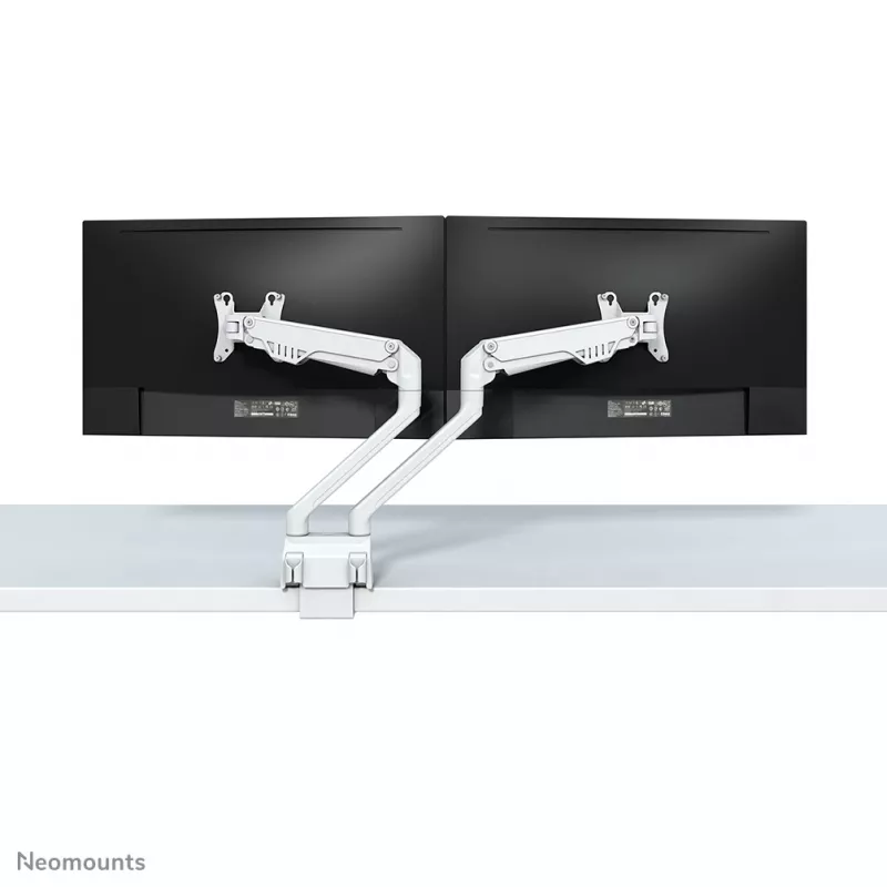 Neomounts FPMA-D750DWHITE2 näyttövarsi 10-32 inch - kaasujousi - pöytäpuristin - 180°-pysäytin