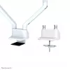 Neomounts FPMA-D750DWHITE2 näyttövarsi 10-32 inch - kaasujousi - pöytäpuristin - 180°-pysäytin