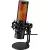 HyperX QuadCast 2 S - USB-mikrofoni (musta), pöytämikrofoni, -8 dB, 20 - 20000 Hz, 1 Ω, langallinen, USB