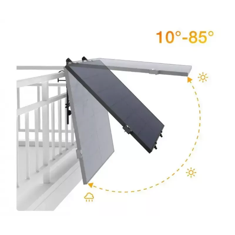 Aurinkoseuraaja EcoFlow 5011601001 yksiakselinen säädettävä kulma aurinkopaneeleille