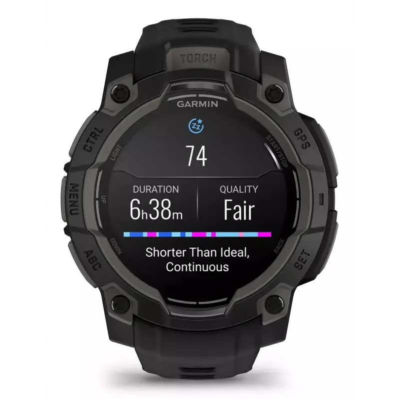 Älykello Garmin Instinct 3 AMOLED musta