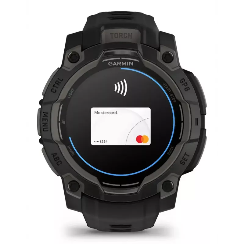 Älykello Garmin Instinct 3 AMOLED musta
