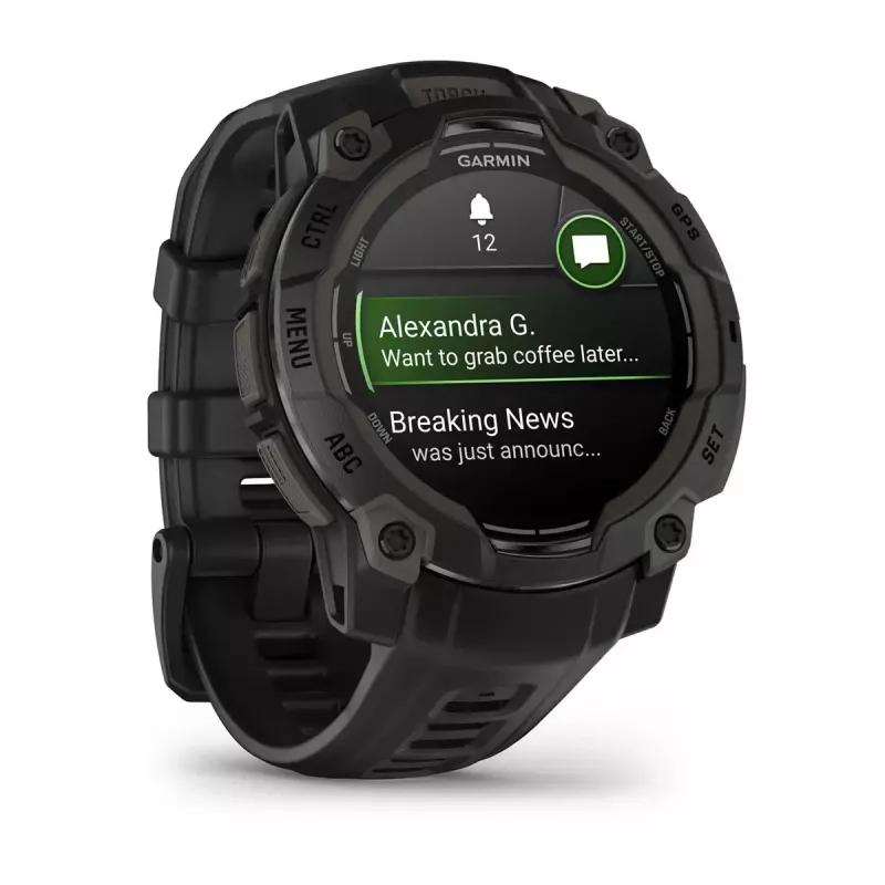 Älykello Garmin Instinct 3 AMOLED musta
