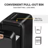 Fellowes Powershred LX221 5050401 mikrosilppuava paperinsilppuri, P-5, 20 arkkia, 2 x 12 mm, 30 l, 70 dB, musta