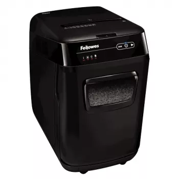 Fellowes AutoMax 200M -säilytyssilppuri Micro-Cut musta