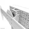 Neomounts FL50S-825WH1 TV-teline 37-75