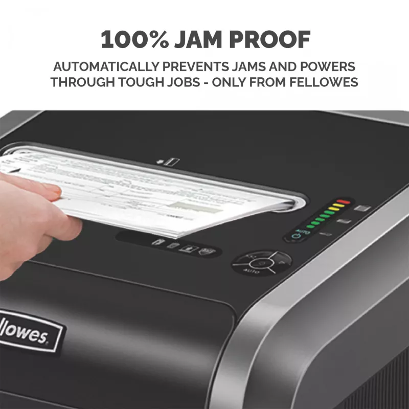 Fellowes-silppuri 225Ci 24 arkin silppuri 60 litran säiliöllä, korkea turvataso P4