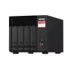 QNAP TS-473A NAS-torni Ryzen Embedded V1500B 8 GB DDR4 0 TB QNAP Turbo System musta