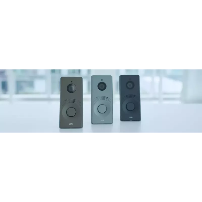 Videopuhelinovi 2N IP One musta — 1920×1440, 30 fps, IP66, IK08