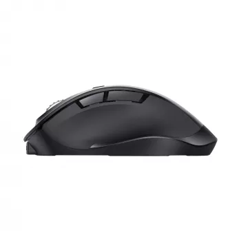TRUST Fyda Office ergonominen oikeakätinen langaton hiiri – RF + Bluetooth 5.2 – optinen 2400 DPI – 6 painiketta – musta