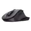 TRUST Fyda Office ergonominen oikeakätinen langaton hiiri – RF + Bluetooth 5.2 – optinen 2400 DPI – 6 painiketta – musta