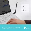 Langaton USB-WLAN-sovitin TP-LINK Archer TX35U PLUS — WLAN 6 dualband 1201 Mbit/s, USB-käyttöinen, musta