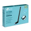 Langaton USB-WLAN-sovitin TP-LINK Archer TX35U PLUS — WLAN 6 dualband 1201 Mbit/s, USB-käyttöinen, musta