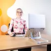 R-Go Tools kannettavan pidike R-Go Riser Basic, taitettava ja säädettävä kannettavan teline, alumiini, hopea