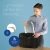 R-Go Tools kannettavan pidike R-Go Riser Basic, taitettava ja säädettävä kannettavan teline, alumiini, hopea