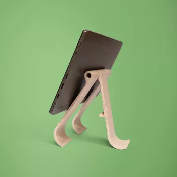 R-Go Tools kannettavan ja tabletin teline R-Go Treepod, ergonominen ja modulaarinen, säädettävä, biopohjainen
