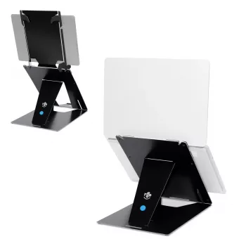 R-Go Tools tabletin ja kannettavan teline R-Go Riser Duo, sopii 10–22