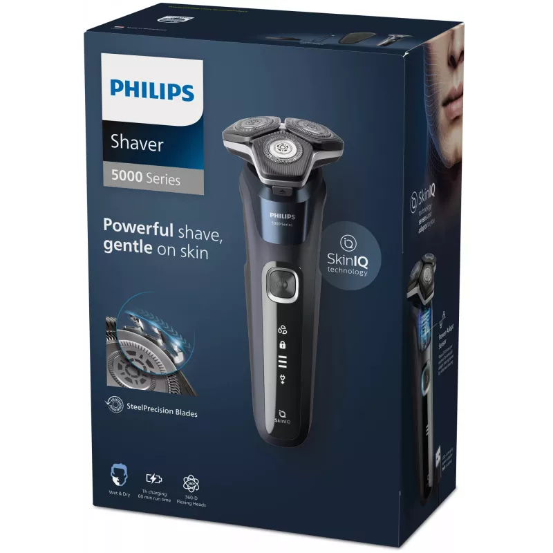 Philips 5000-sarjan parranajokone S5885/35 märkä- ja kuivaparranajokone