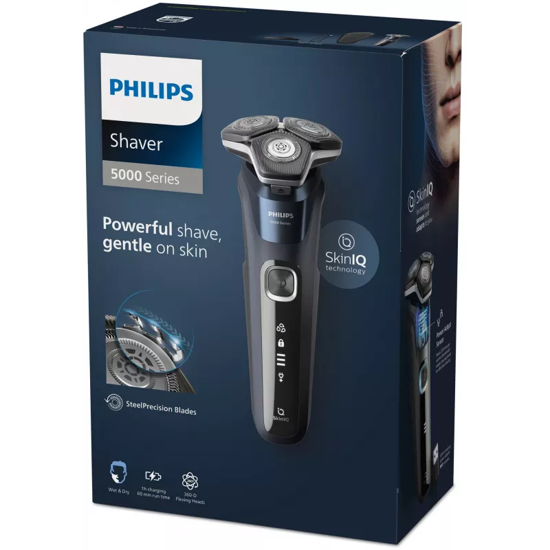 Philips 5000-sarjan parranajokone S5885/35 märkä- ja kuivaparranajokone