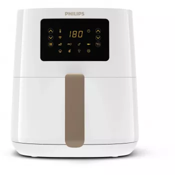 Philips 5000-sarja HD9255/30 kiertoilmakypsennin yksittäinen 4,1 l vapaasti seisova 1400 W kulta, valkoinen