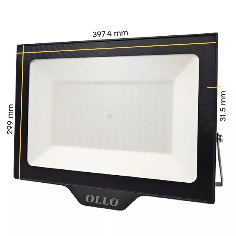 OLLO VS121C-200W-40K ulko-LED-valonheitin — 200 W, 20 000 lm, 4000 K
