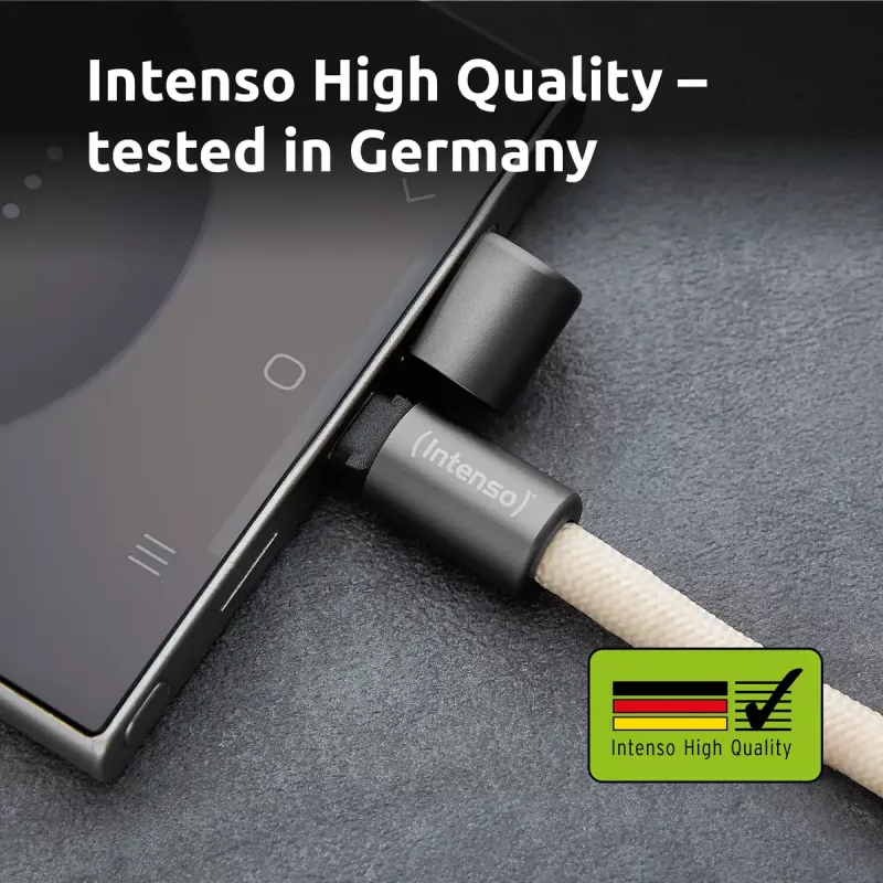 USB-kaapeli Intenso Handykette 1,65 m USB-C beige