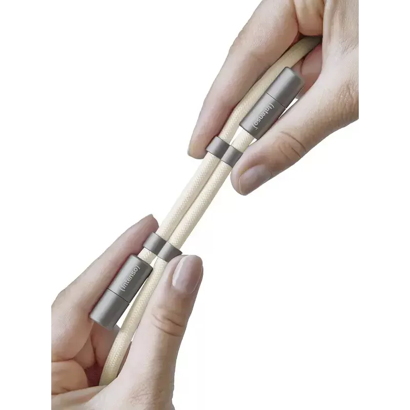 USB-kaapeli Intenso Handykette 1,65 m USB-C beige