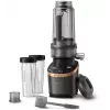 Tehosekoitin Philips Flip&Juice™ HR3770/10 musta kupari