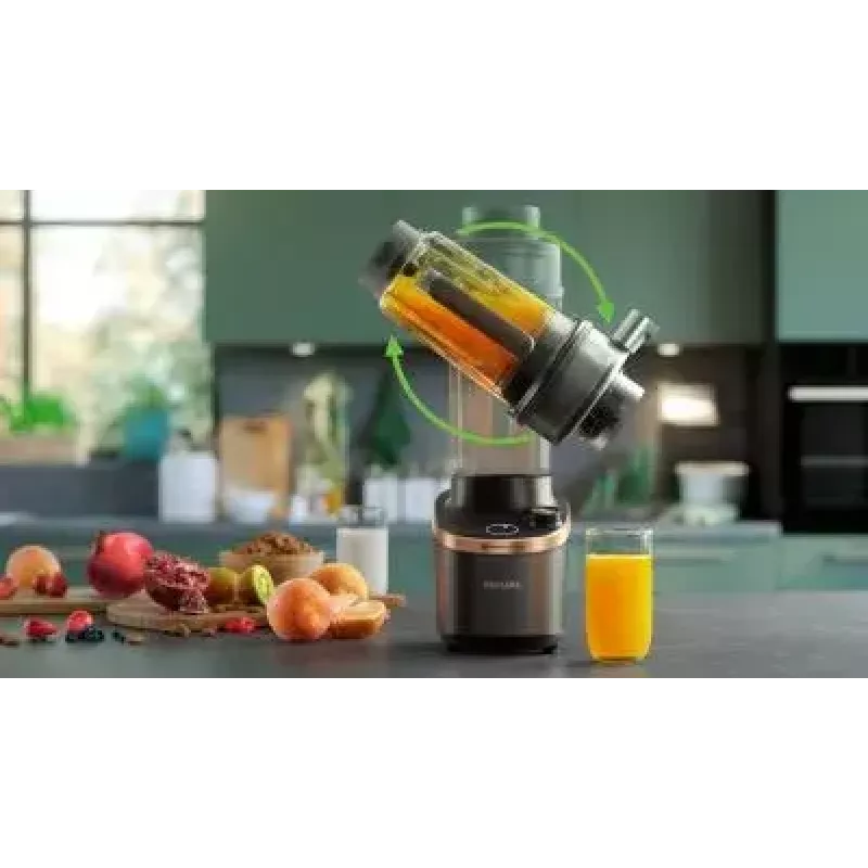 Tehosekoitin Philips Flip&Juice™ HR3770/10 musta kupari