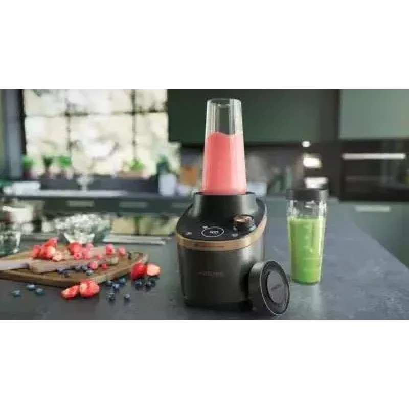 Tehosekoitin Philips Flip&Juice™ HR3770/10 musta kupari