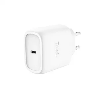 TRUST Maxo 45W USB-C GaN-laturi, 45 W, USB-C-lähtö, max. 20 V, 2 m kaapeli, valkoinen