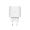 TRUST Maxo 45W USB-C GaN-laturi, 45 W, USB-C-lähtö, max. 20 V, 2 m kaapeli, valkoinen