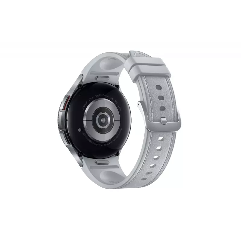 Älykello Samsung Galaxy Watch6 Classic – 47 mm ruostumaton teräskotelo, 4G, Bluetooth, 425 mAh, harmaa ranneke