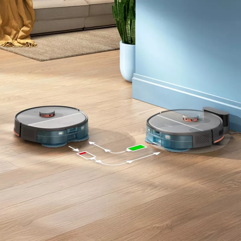 Robotti-imuri Philips XU5000/10 — 0,26 L pölypussi, Li‑Ion 4800 mAh, 200 min käyttöaika